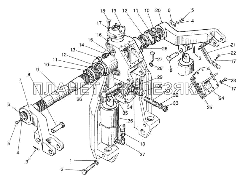 Гидроподъемник МТЗ-923